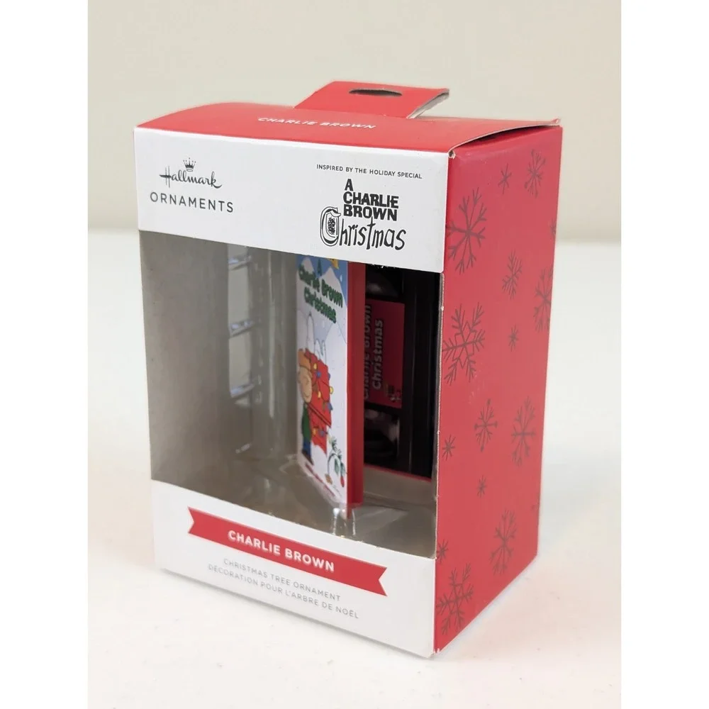 Hallmark Charlie Brown Christmas VHS Tape Christmas Ornament 3